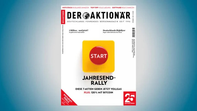 AKTIONÄR Nr. 45/21: Jahresendrally ‑ dank dieser 7 Aktien und der 120‑Prozent‑Chance mit dem Bitcoin
