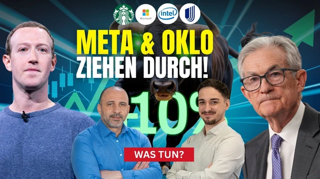 Zahlenflut und Fed Sitzung! Intel, UnitedHealth, Oklo, Starbucks, Meta, Microsoft, Tesla im Check
