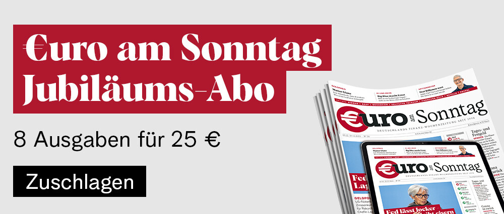 €uro am Sonntag Jubiläums-Abo