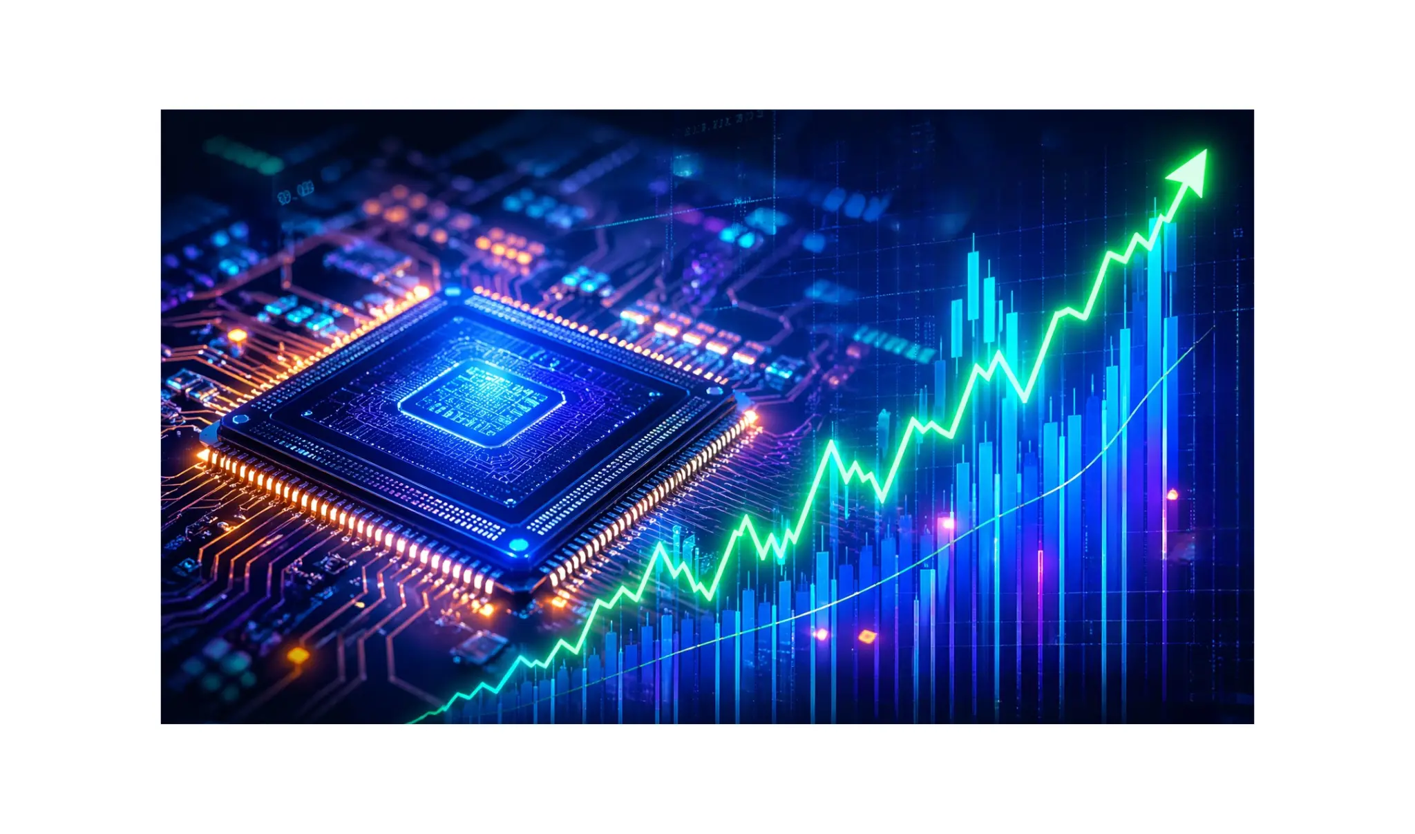 Boom bei Halbleiteraktien geht an vielen ETFs vorbei – das sind die Alternativen  (Foto: Chat-GPT)