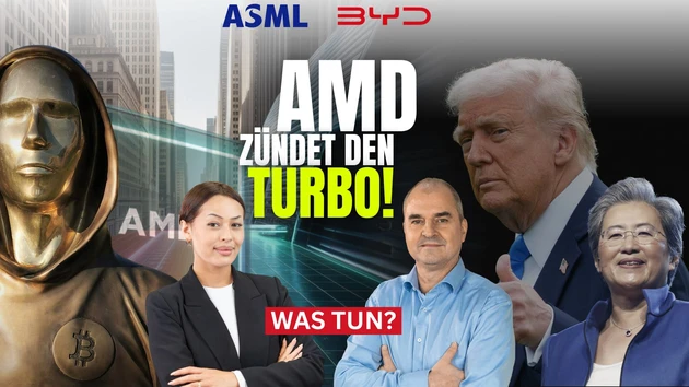 Bitcoin und KI im Trump‑Fieber! AMD, ASML, BYD im Check
