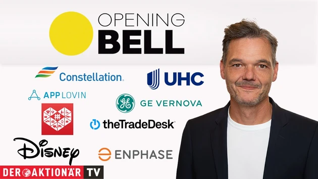 Opening Bell: Trump wettert gegen China; Wall Street startet im Minus; Nvidia, Disney, UnitedHealth, Constellation Energy, Enphase, App Lovin, PDD im Fokus