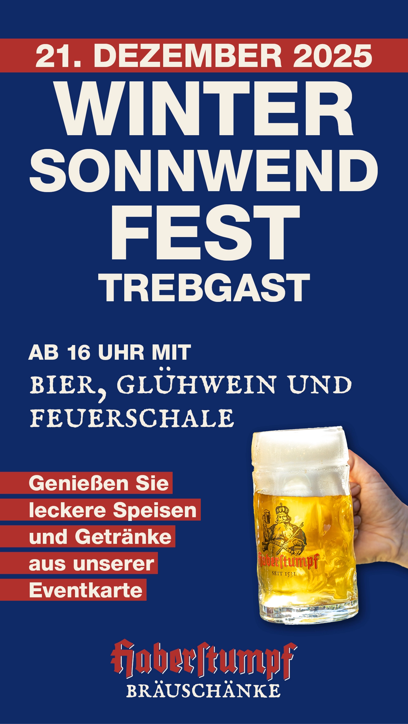 WINTERSONNWENDFEST IN TREBGAST