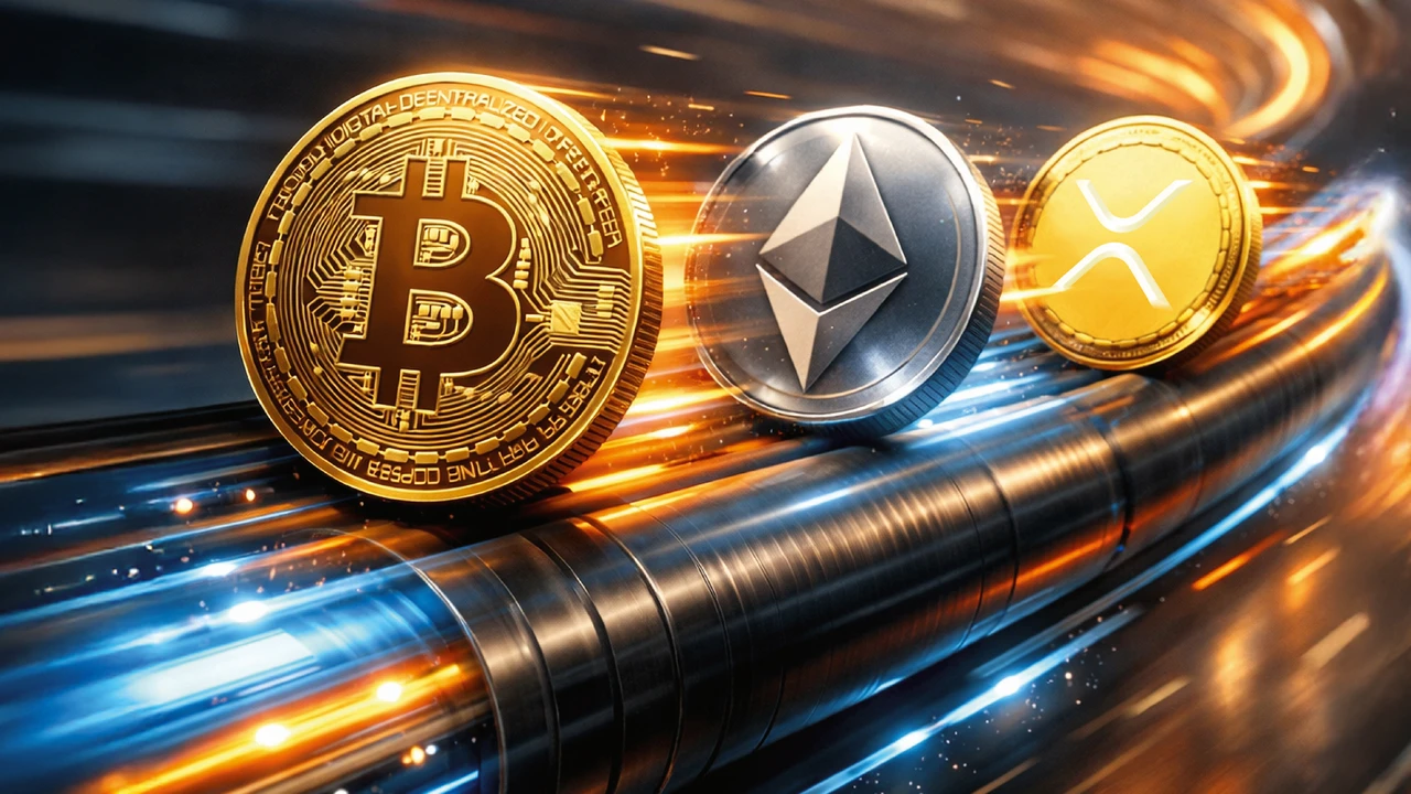 Bitcoin, Ethereum oder XRP -  wer macht das Rennen?
