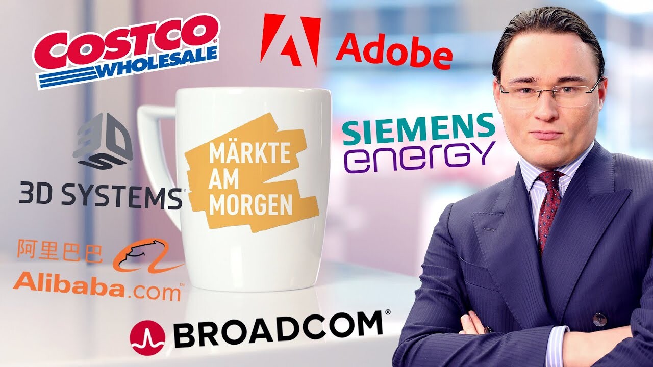 Märkte am Morgen: US-Erzeugerpreise belasten; Siemens Energy, Broadcom, Costco, Adobe, 3D Systems, Alibaba