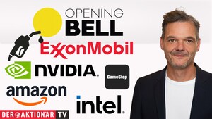 Opening Bell: Wall Street startet mit Verlusten; Amazon, Goldman Sachs, ExxonMobil, Nvidia, Intel, Gamestop, Alibaba im Fokus 