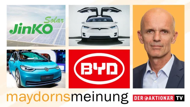 Maydorns Meinung: Bitcoin, Tesla, BYD, VW, Freyr, American Lithium, JinkoSolar, SMA, Ørsted, TUI