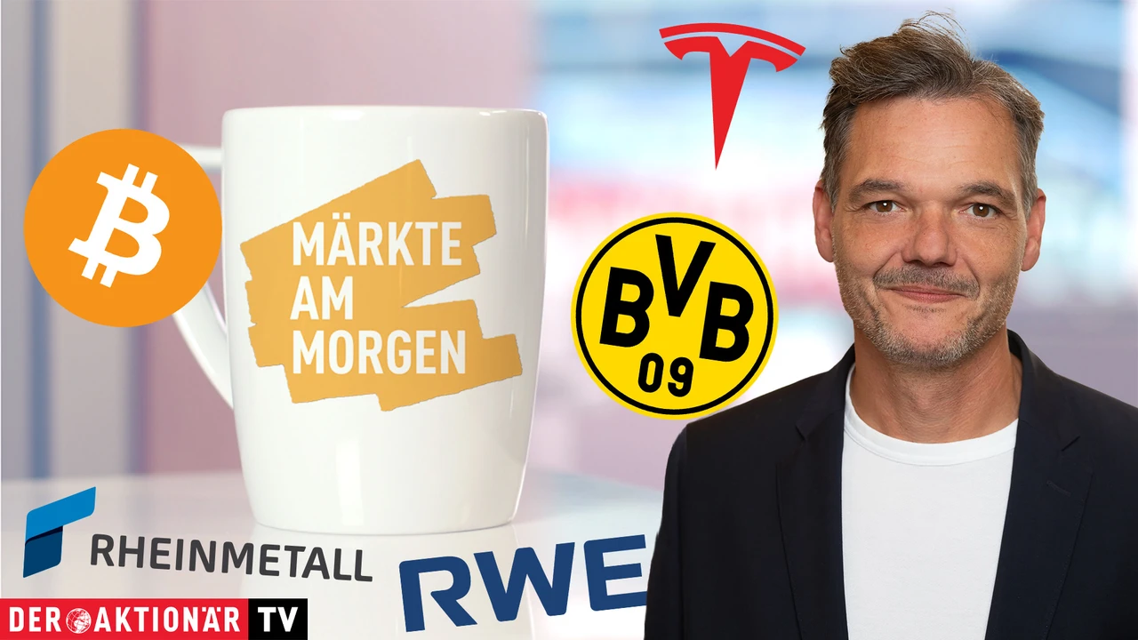 Märkte am Morgen: DAX in Schlagdistanz zum Rekordhoch; Bitcoin, Silber, Tesla, Rheinmetall, RWE, BVB, Bayer, Deutsche Bank, Zalando im Fokus