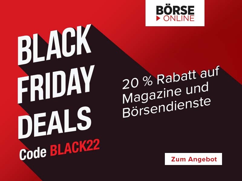 BLACK FRIDAY Rabatt 20% auf Börsendienste und Magazine