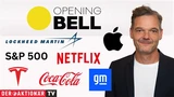 DJ Industrial Average: Opening Bell: Wall Street vor Netflix‑Zahlen richtungslos; General Motors, Coca‑Cola, Apple, Netflix, Tesla, Lockheed Martin im Fokus