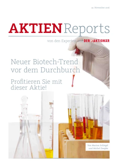 Neuer Biotech-Trend vor dem Durchbruch: Profitieren Sie mit dieser Aktie!