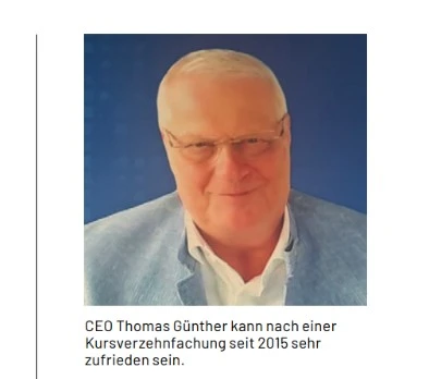 CEO Günther im Teams-Talk