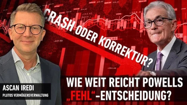 Crash oder Korrektur ‑ hat Jerome Powell die Märkte gestürzt?
