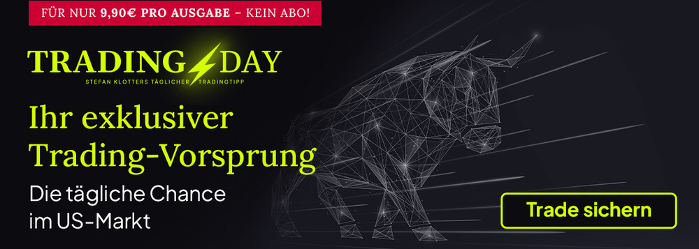 Werbeartikelbanner TradingDay ab KW26