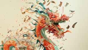 China‑Aktien: Der Drache spuckt Geld  / Foto: Midjourney/Werbefritz_KI