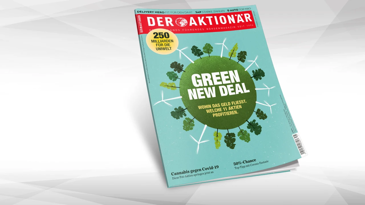 GREEN NEW DEAL: Wohin das Geld fließt. Welche 11 Aktien profitieren. 
