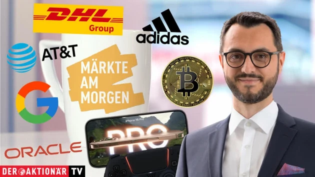 Märkte am Morgen: DAX wenig bewegt erwartet ‑ DHL Group, Adidas, Bitcoin, Apple, Alphabet, AT&T, Oracle, Inditex