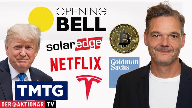 Opening Bell: Wall Street setzt Aufschwung fort; Bitcoin, Trump Media, Nike, Super Micro, Solaredge, Netflix, Tesla, Goldman Sachs im Fokus