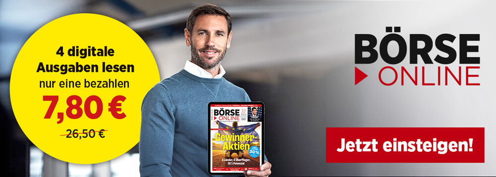 BÖRSE ONLINE Monatsabo zum Aktionspreis