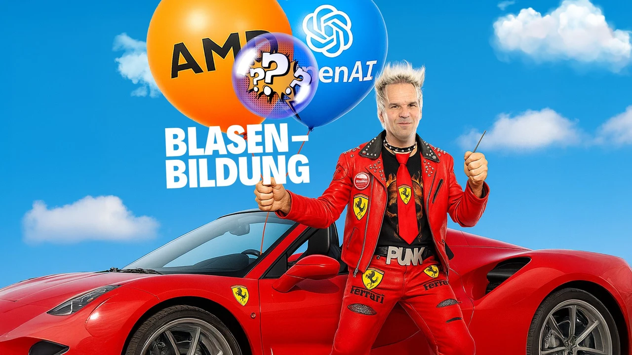 Börsenpunk: KI-Blase? AMD: Super Deal, Aktie vor weiterem Schub? Ferrari: Kaufen! Geheimtipp: Humanoide Roboter  