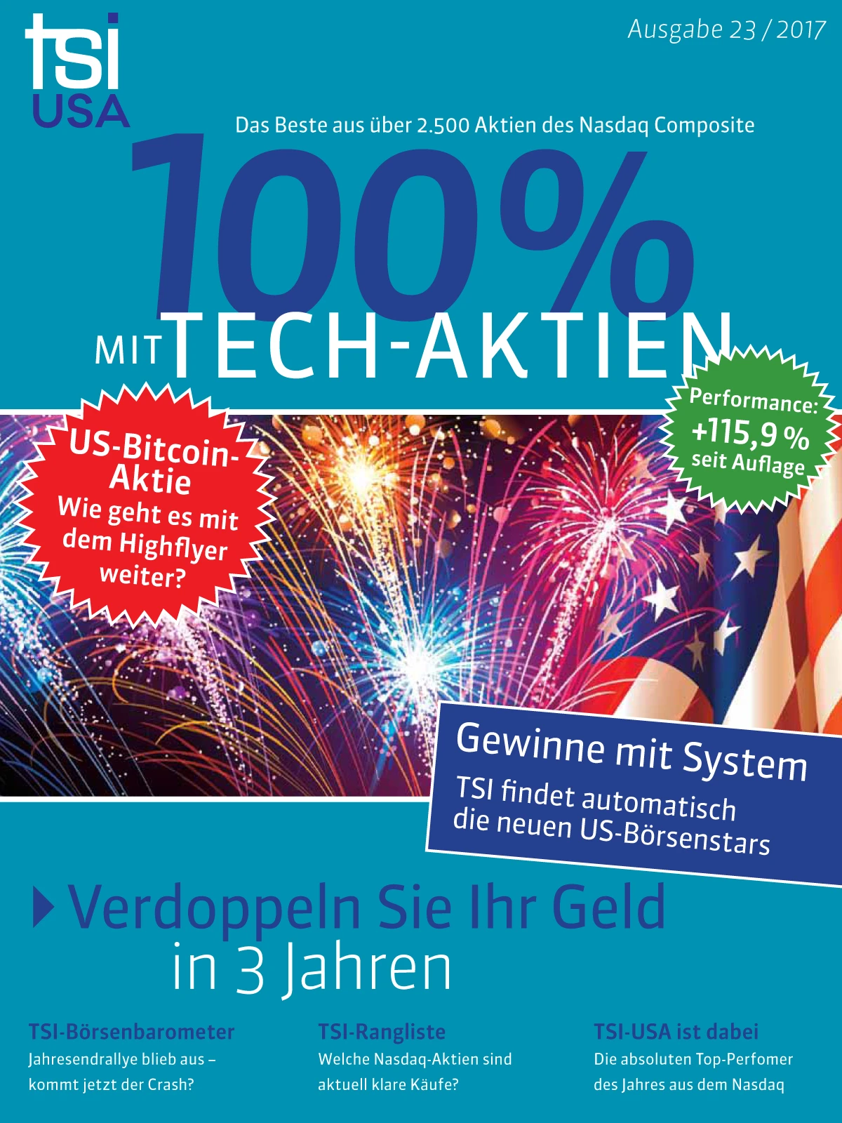 TSI USA: Hervorragendes Jahr 2017 – alle Depotaktien mit Kaufsignal