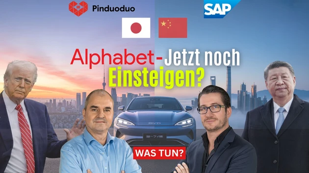 Handelsdeal entfesselt Nikkei – folgt jetzt China? PDD, BYD, SAP, Alphabet in der Analyse