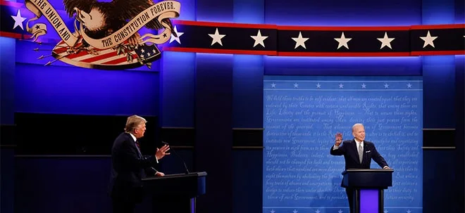 Hitziges TV‑Duell: Kein klarer Sieger in erstem TV‑Duell Trump/Biden (Foto: Börsenmedien AG)