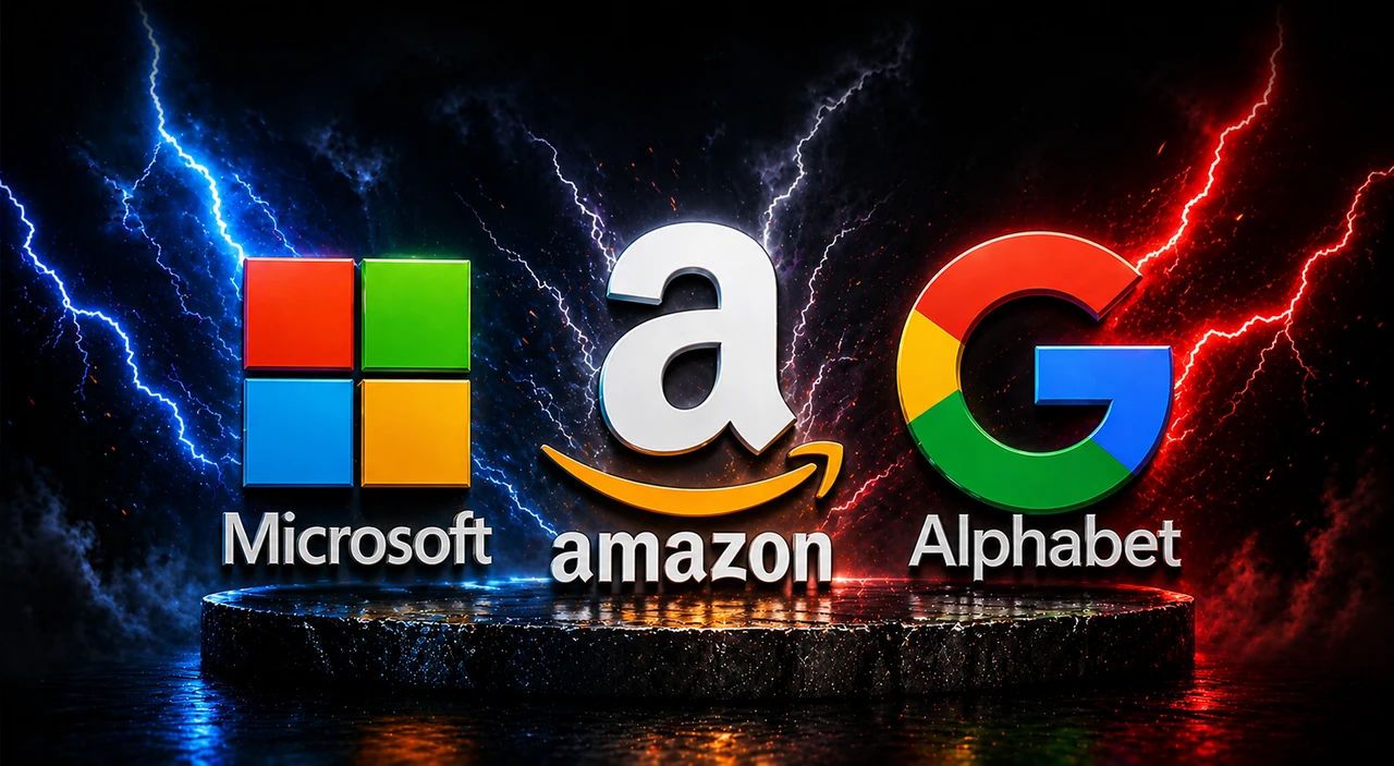 Microsoft, Amazon, Alphabet: Jetzt wird abgerechnet