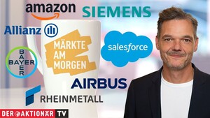 Märkte am Morgen: DAX nach Vortagesplus etwas leichter; Amazon, Salesforce, Siemens, Rheinmetall, Renk, Bayer, Airbus, Allianz im Fokus 