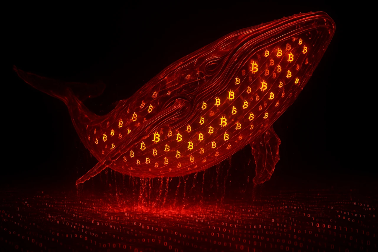 Bitcoin unter Druck: Krypto-Wal löst Kursrutsch aus