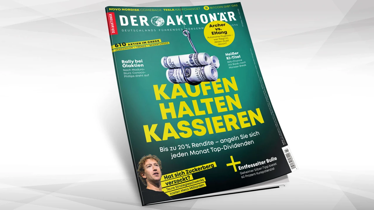 12-mal Kasse machen mit starken Dividenden