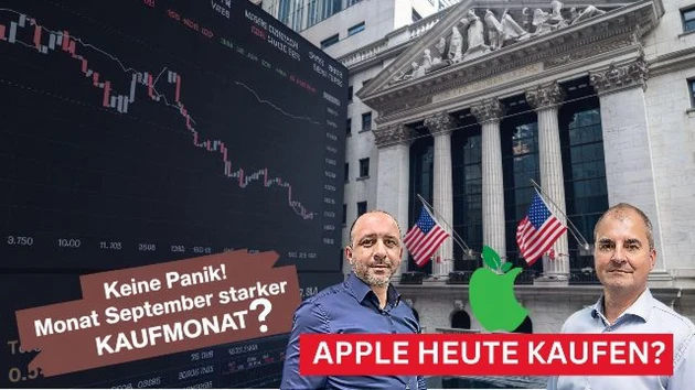 Kann Apple den Korrekturmonat September drehen? DAX, Nasdaq 100 in der Analyse