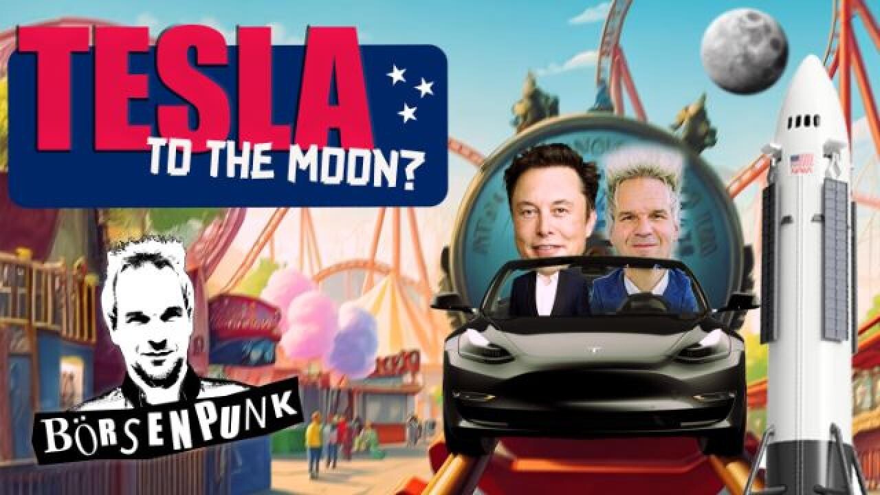 Börsenpunk: Tesla Bewertung völlig GAGA!? Musks wilde Robotaxi-Rodeo-Show – Abspringen, verkaufen oder wird die Aktie ins All katapultiert – eine Analyse