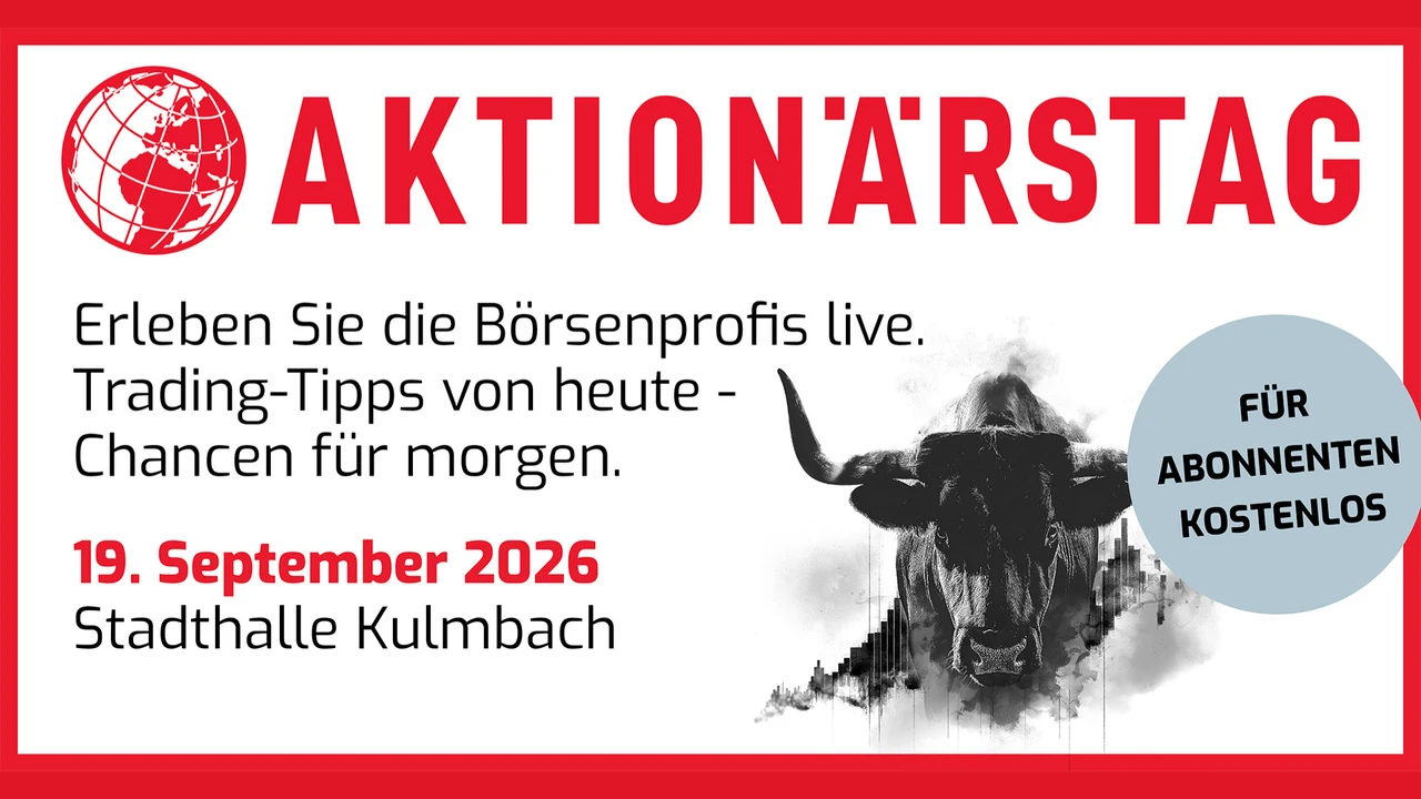 AKTIONÄRSTAG 2026: Jetzt Börsenprofis live erleben!