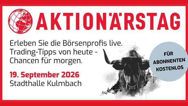 AKTIONÄRSTAG 2026: Jetzt Börsenprofis live erleben!
