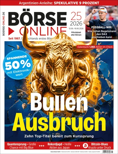 Die aktuelle Ausgabe von Börse Online: BÖRSE ONLINE 25/26