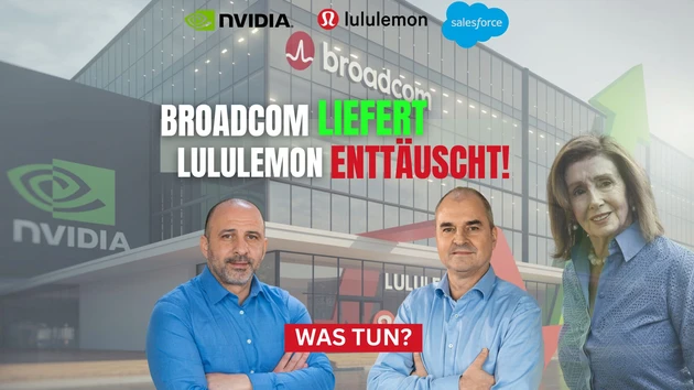 Nvidia im Schatten von Broadcom! Lululemon | Salesforce