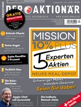 DAX: Das gab es noch nie: Mission 10% plus ‑ 5 Experten, 5 Aktien und ein Ziel: Bis zum Ende des Jahres zehn Prozent Rendite erzielen ‑ seien Sie dabei!