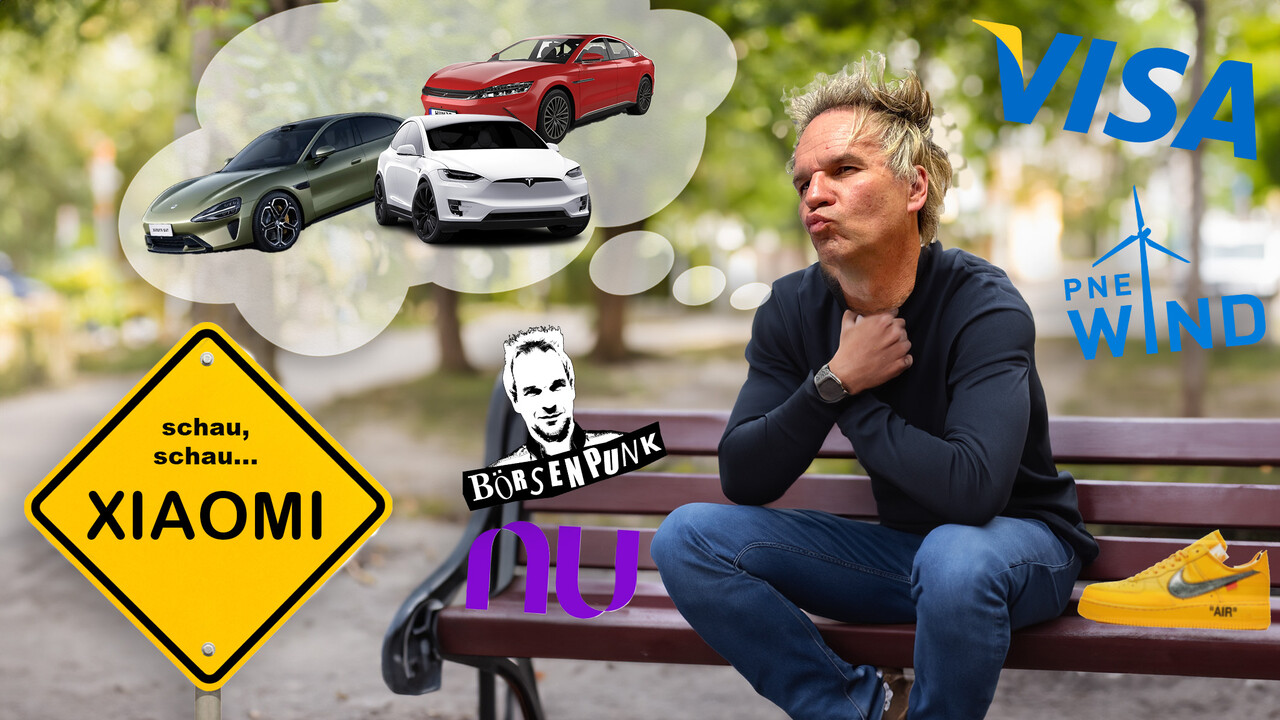 Börsenpunk: BYD, Tesla oder Xiaomi – wer macht das Rennen? Buffett-Bank-Aktie fürs Depot - CTS, Nike, Visa im Check 