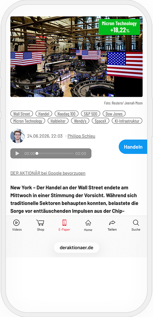 Link im Artikel klicken