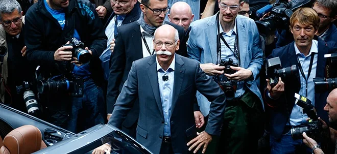 Daimler&#8209;Chef Zetsche: "Bei Elektromobilität haben wir den Schalter umgelegt" (Foto: Börsenmedien AG)