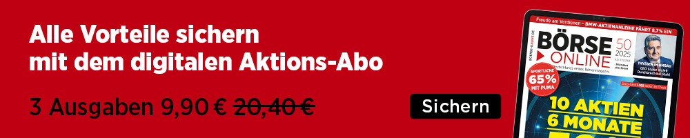  BÖRSE ONLINE Aktionsabo 