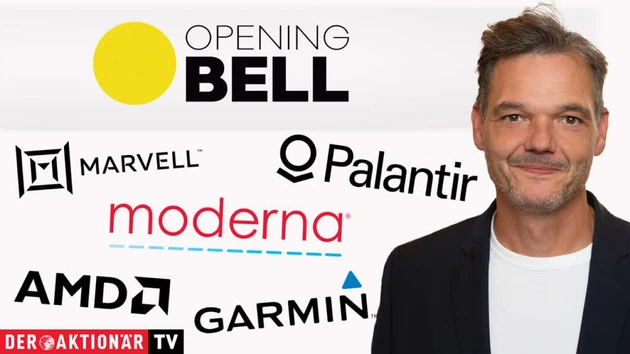 Opening Bell: Garmin, Moderna, Nvidia, Super Micro, Marvell Technology, Palantir, AMD, Palo Alto