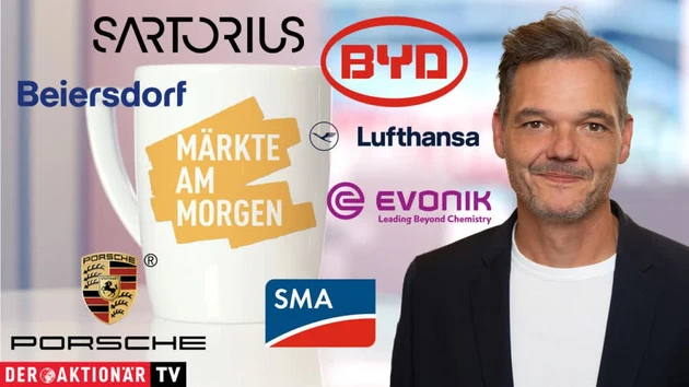 Märkte am Morgen: DAX freundlich erwartet ‑ BYD, Sartorius, SMA Solar, Porsche AG, Evonik, BASF, Siemens Energy, Lufthansa, Beiersdorf