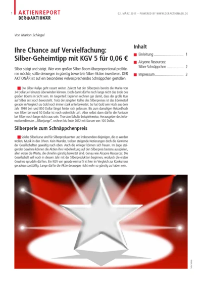 Ihre Chance auf Vervielfachung