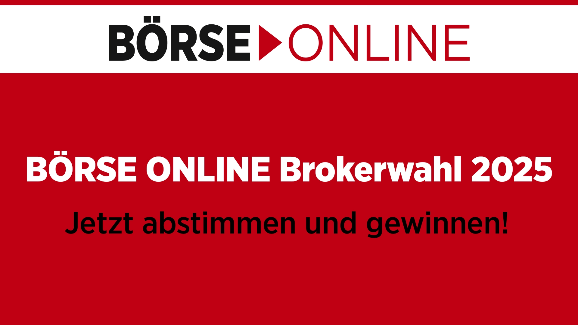 Jetzt bewerten: Wie gut ist Ihr Onlinebroker? (Foto: Börsenmedien AG)