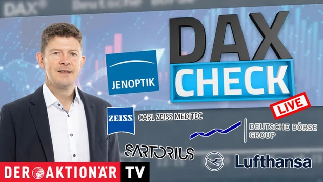 DAX‑Check LIVE: Carl Zeiss Meditec, Deutsche Börse, Heidelberger Druckmaschinen, Jenoptik, Lufthansa, Sartorius Vz., Siemens Energy, TeamViewer, Verbio im Fokus