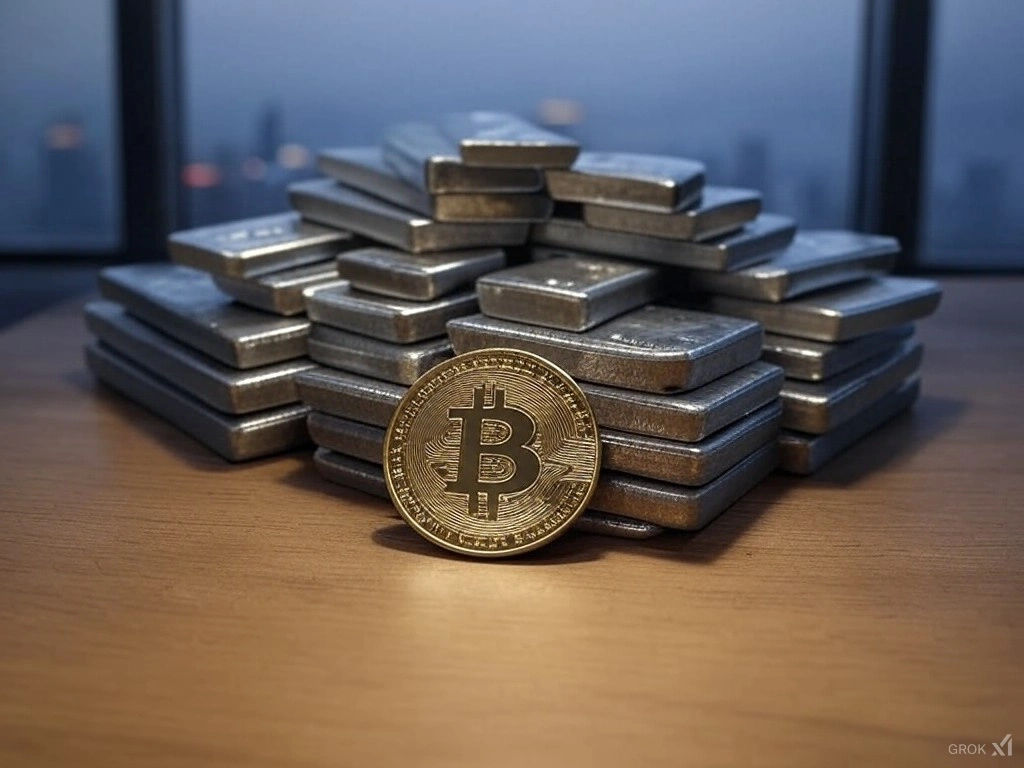 Unglaubliche Aussage: Bitcoin stirbt, aber Silber vor enormer Rallye? (Foto: Grok)