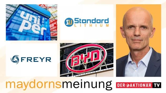 Maydorns Meinung: Varta, Freyr, Uniper, Verbio, Energiekontor, Encavis, BYD, Livent, Standard Lithium