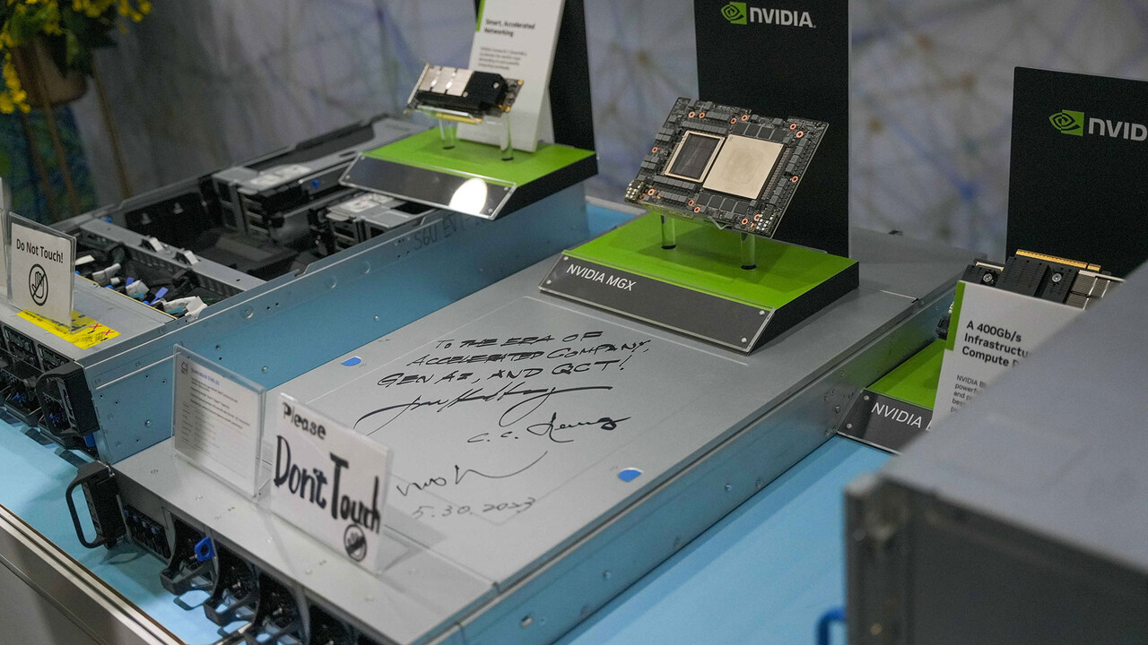 Nvidia entwickelt schnellsten KI-Computer der Welt